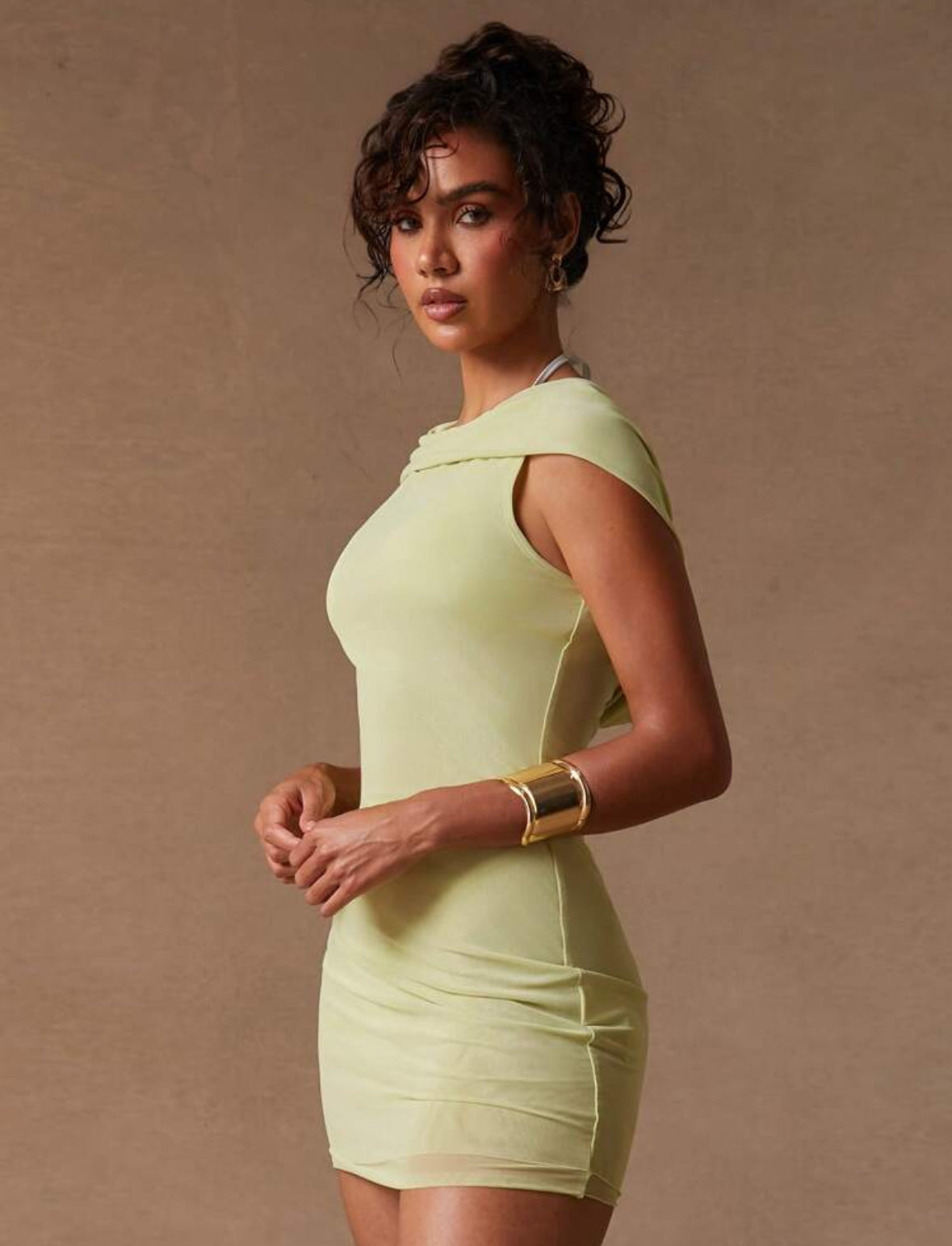 🎀Vestido Corto Verde Claro Playero🎀