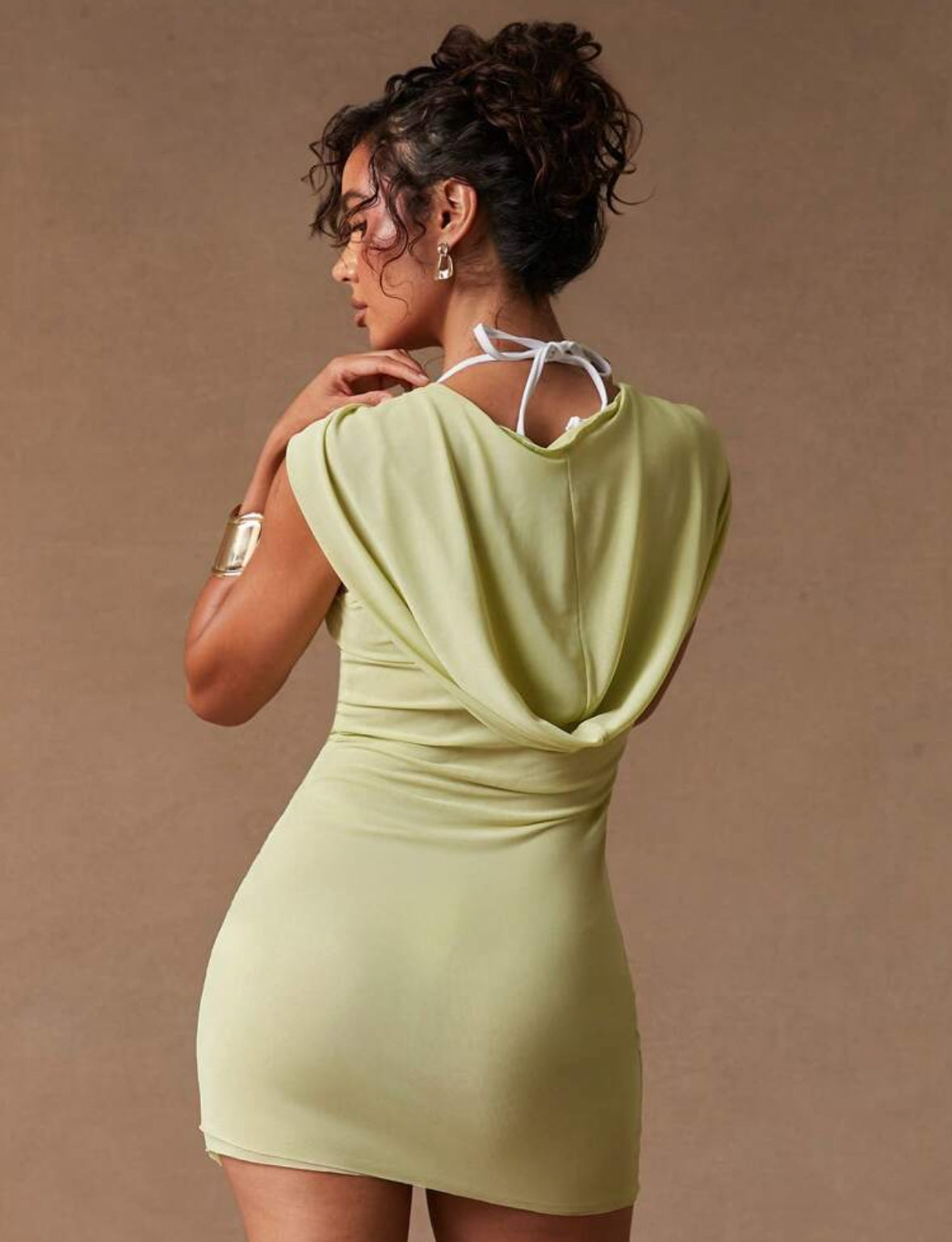 🎀Vestido Corto Verde Claro Playero🎀